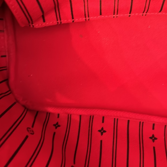 Louis Vuitton Neverfull Damier MM Brown/Cherry EUC 💯Authentic - Picture 17 of 17